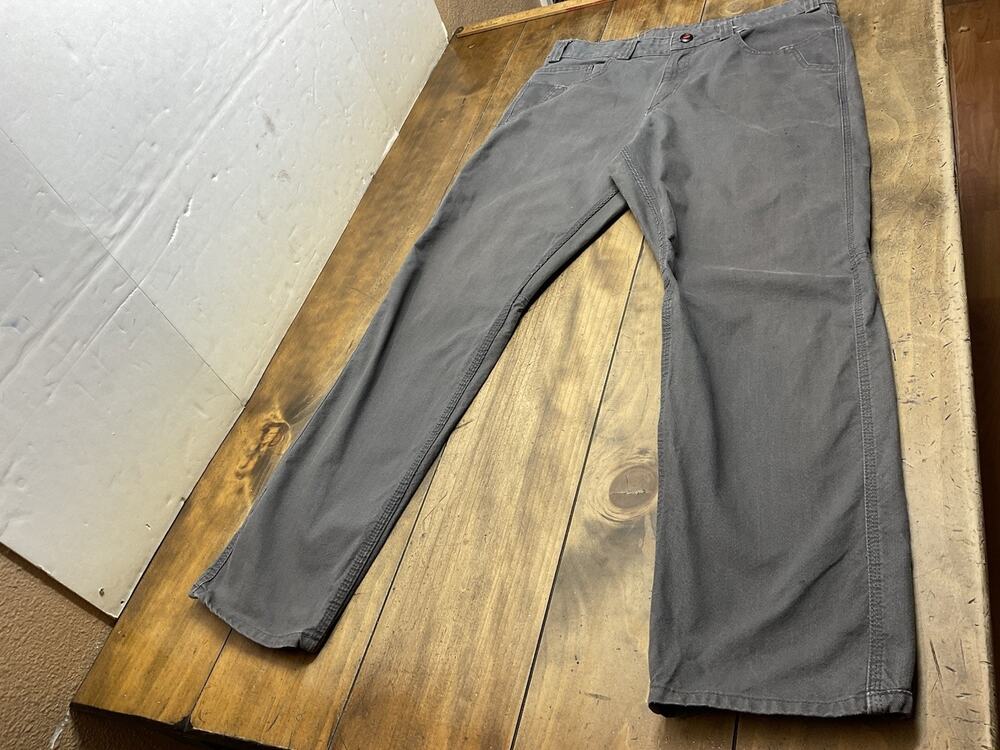 Milwaukee Men’s Pants 36x32 Gray Carpenter Utility Heavy Duty Work Pants